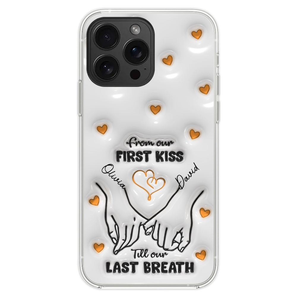 Till Our Last Breath - Personalized 3D Inflated Effect Phone Case
