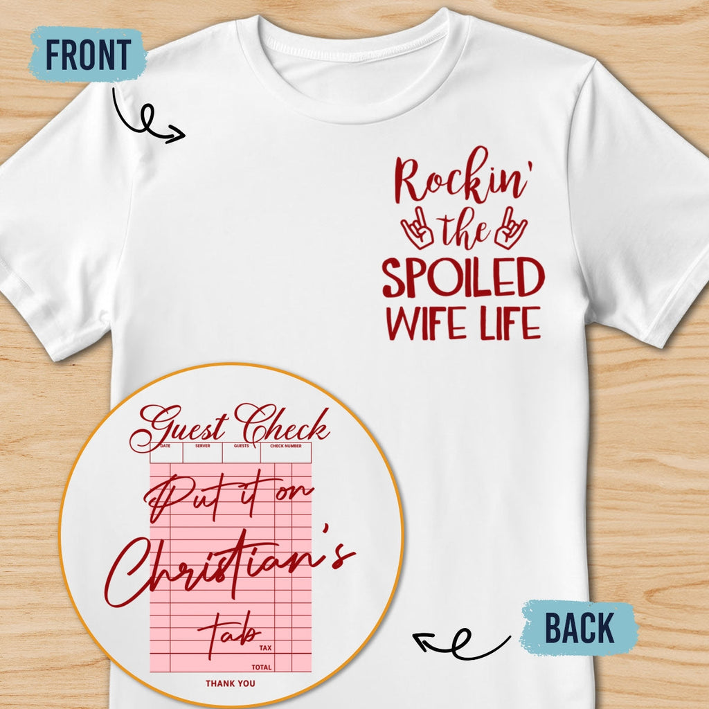 Custom Christmas & Birthday Keepsake Gift • Cute But Financially Supported - Personalized Shirt