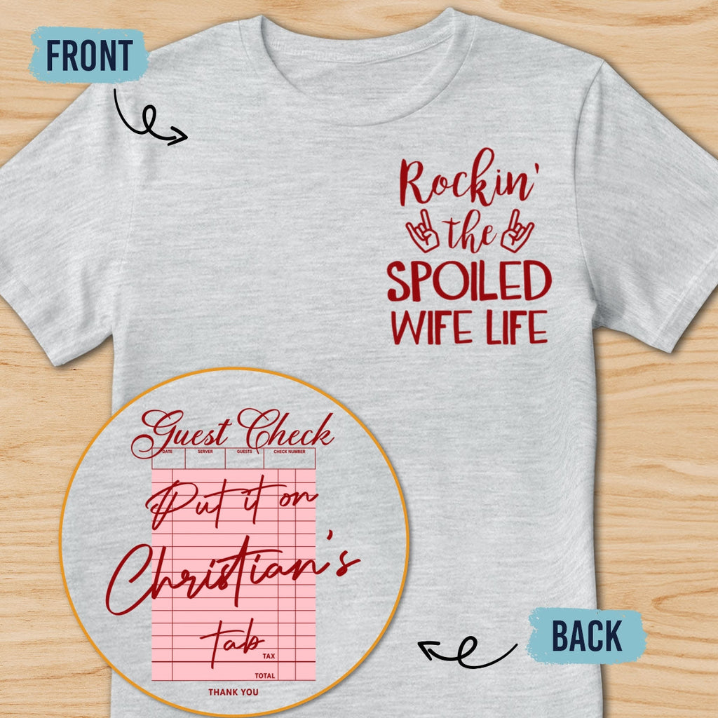 Custom Christmas & Birthday Keepsake Gift • Cute But Financially Supported - Personalized Shirt