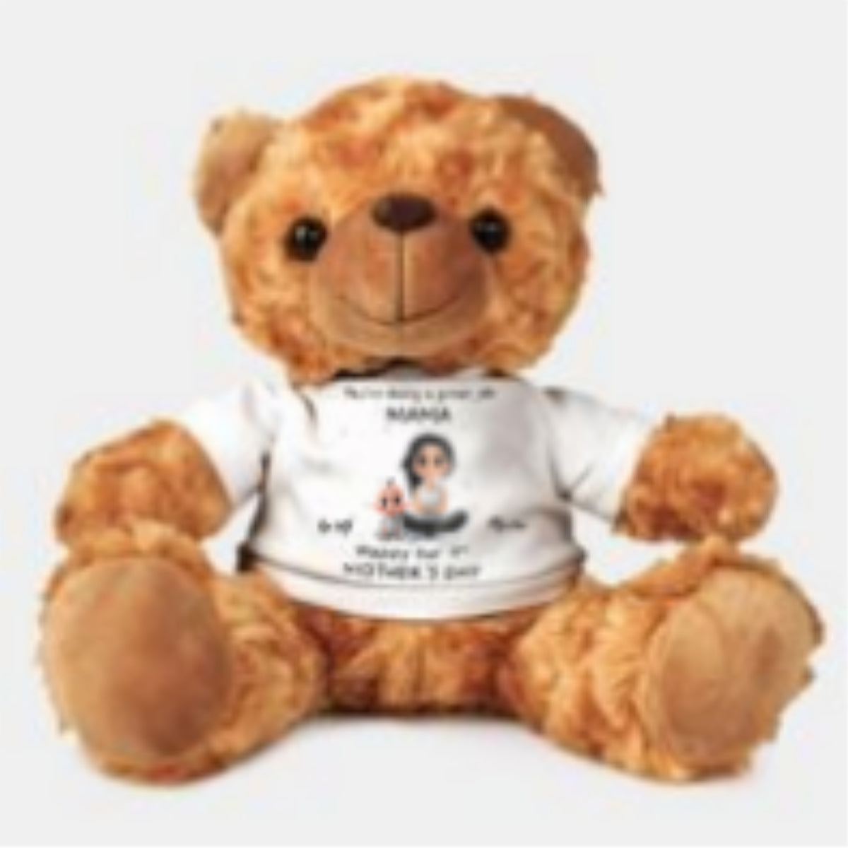 Mommy Doing A Great Job Happy Mother Day - Personalized Cuddle Bear