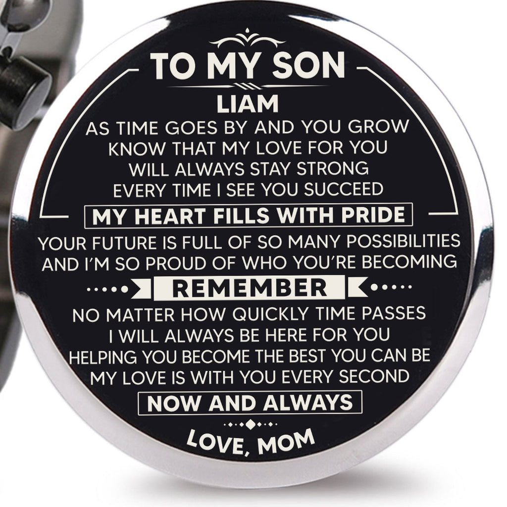 With You Every Second - Personalized Engraved Wooden Watches GQ026