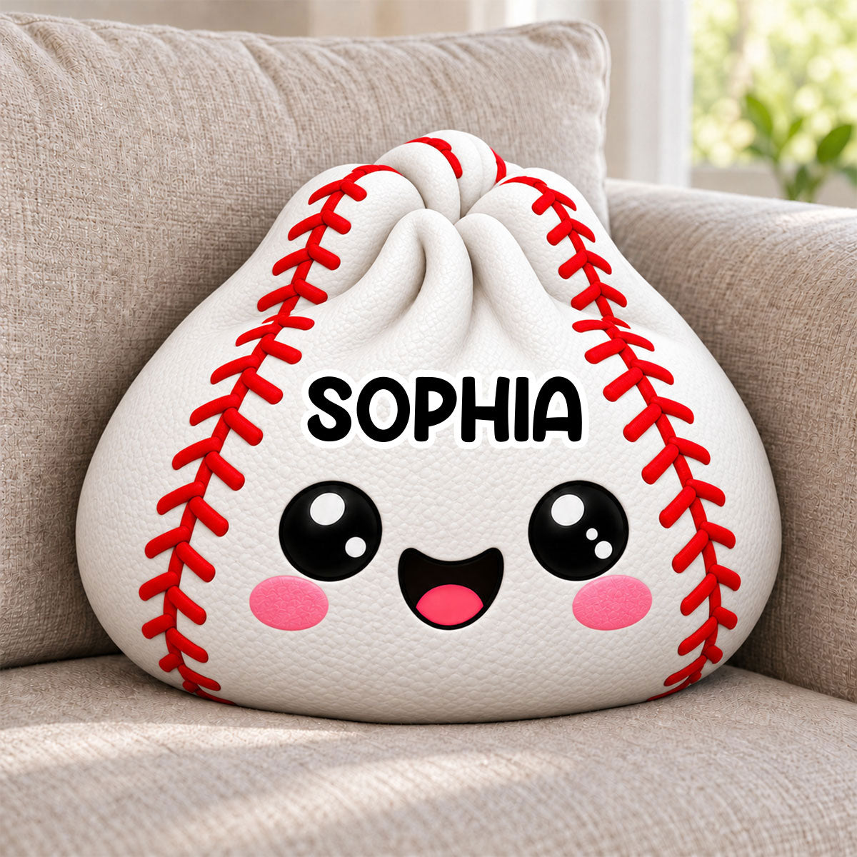 Squishy Sport - Personalized Shaped Pillow