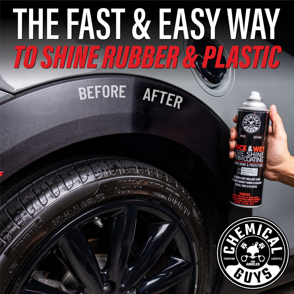 Nice and Wet Tire Shine Trim Coating Spray - image 10