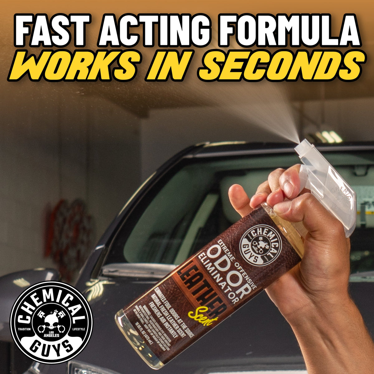Extreme Offensive Odor Eliminator Leather Scent - image 4