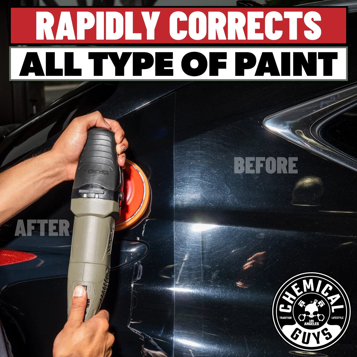 Restoration Use 2 Step TORQ R Rotary Polisher Kit - image 2