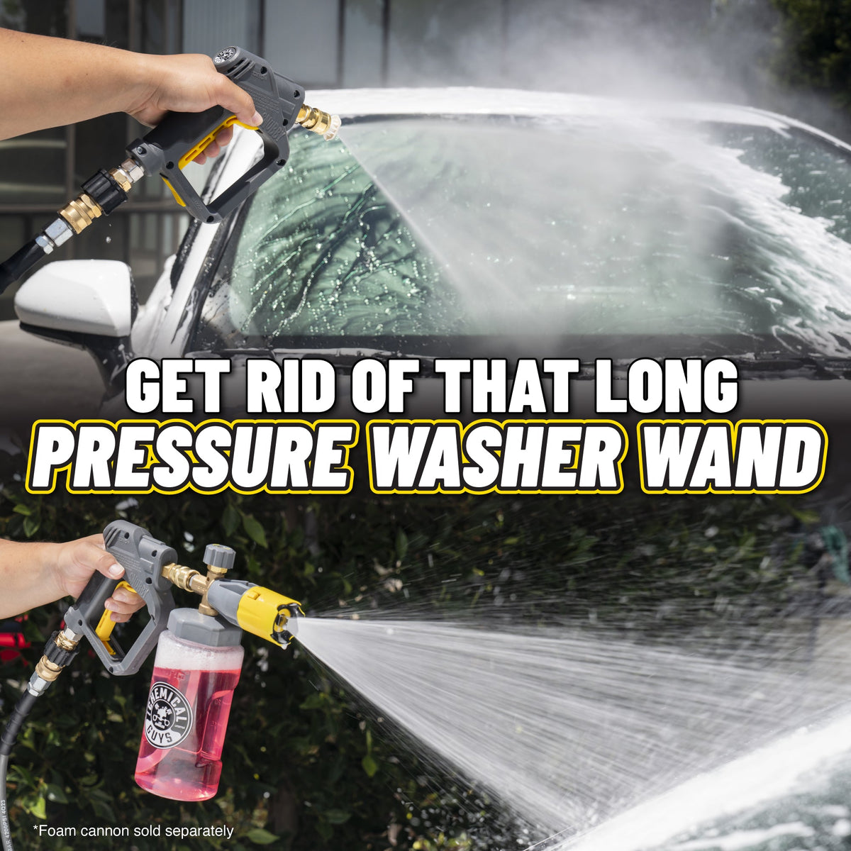 TORQ Snubby Pressure Washer Gun - Foam Cannon Attachment - image 7
