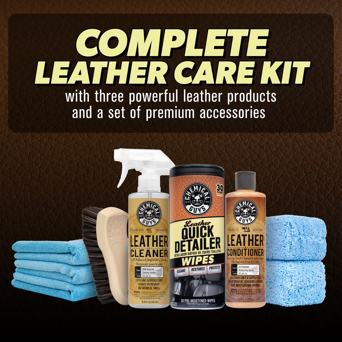 Complete Leather Clean, Condition, & Maintain Kit - image 2