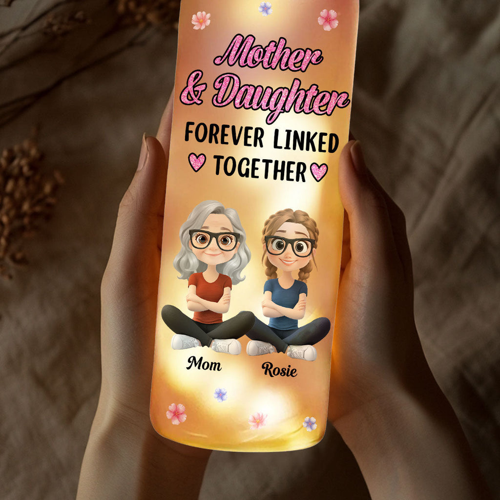 Loving Gift For Mommy - Personalized Bottle Lamp