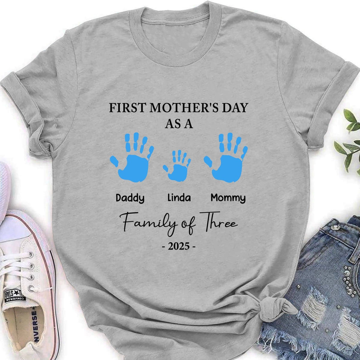 Custom Christmas Anniversary Keepsake Gifts For Wife • First Mother Day - Personalized Shirt