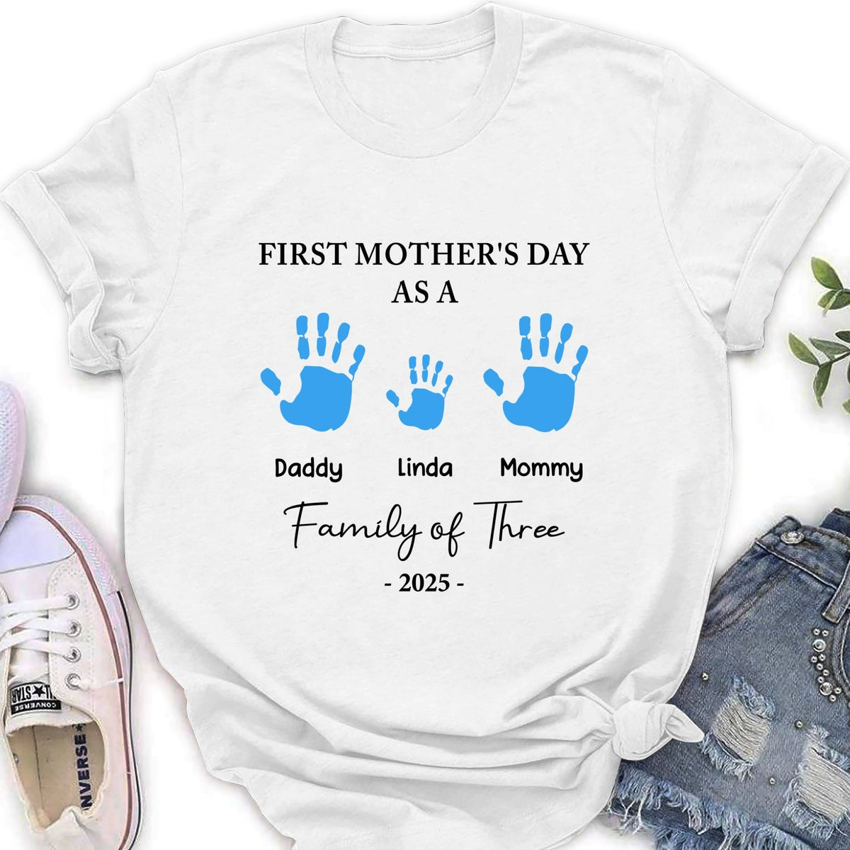 Custom Christmas Anniversary Keepsake Gifts For Wife • First Mother Day - Personalized Shirt