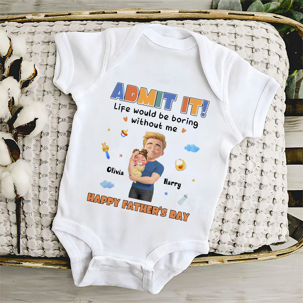 Admit It - Personalized Baby Onesie
