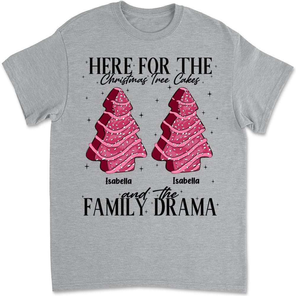 Custom Christmas & Birthday Keepsake Gift • Family Drama - Personalized Shirt