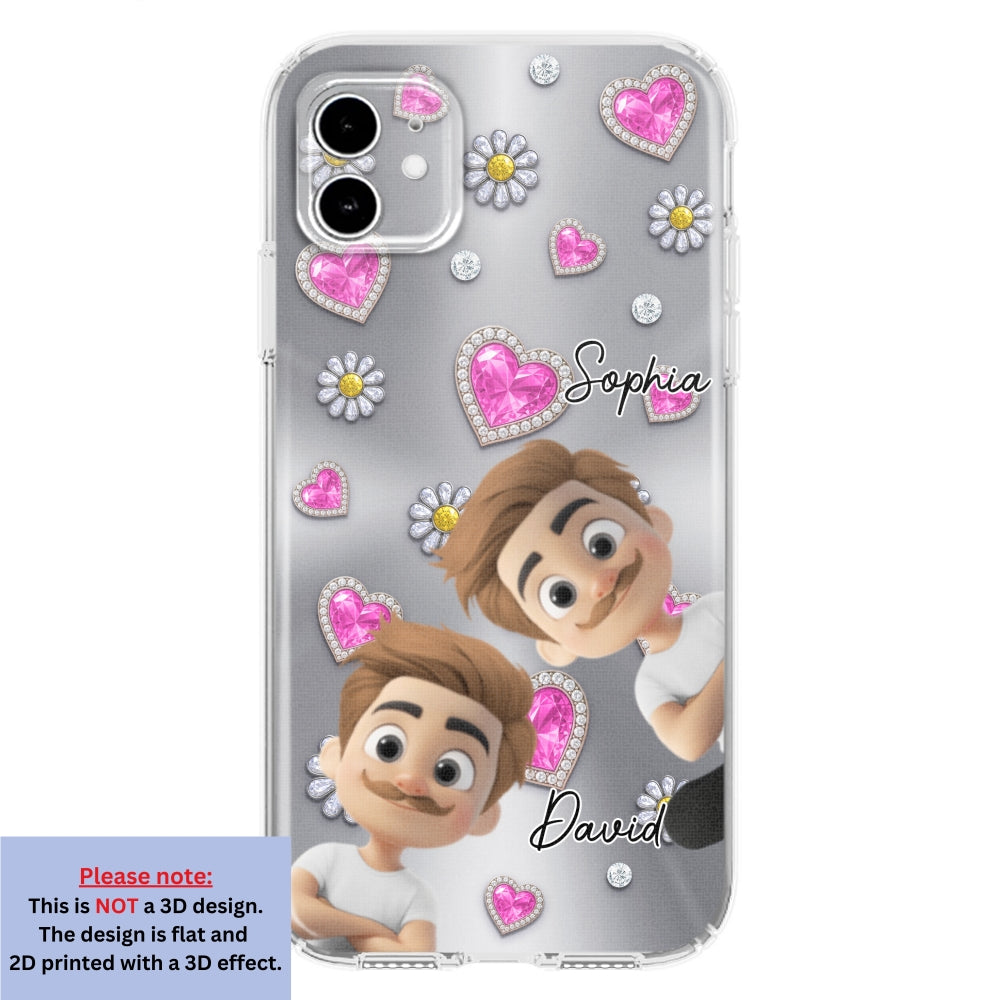 My Lovely Grandkids - Personalized 3D Effect Phone Case