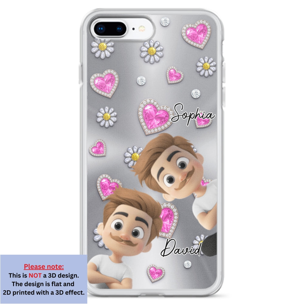 My Lovely Grandkids - Personalized 3D Effect Phone Case