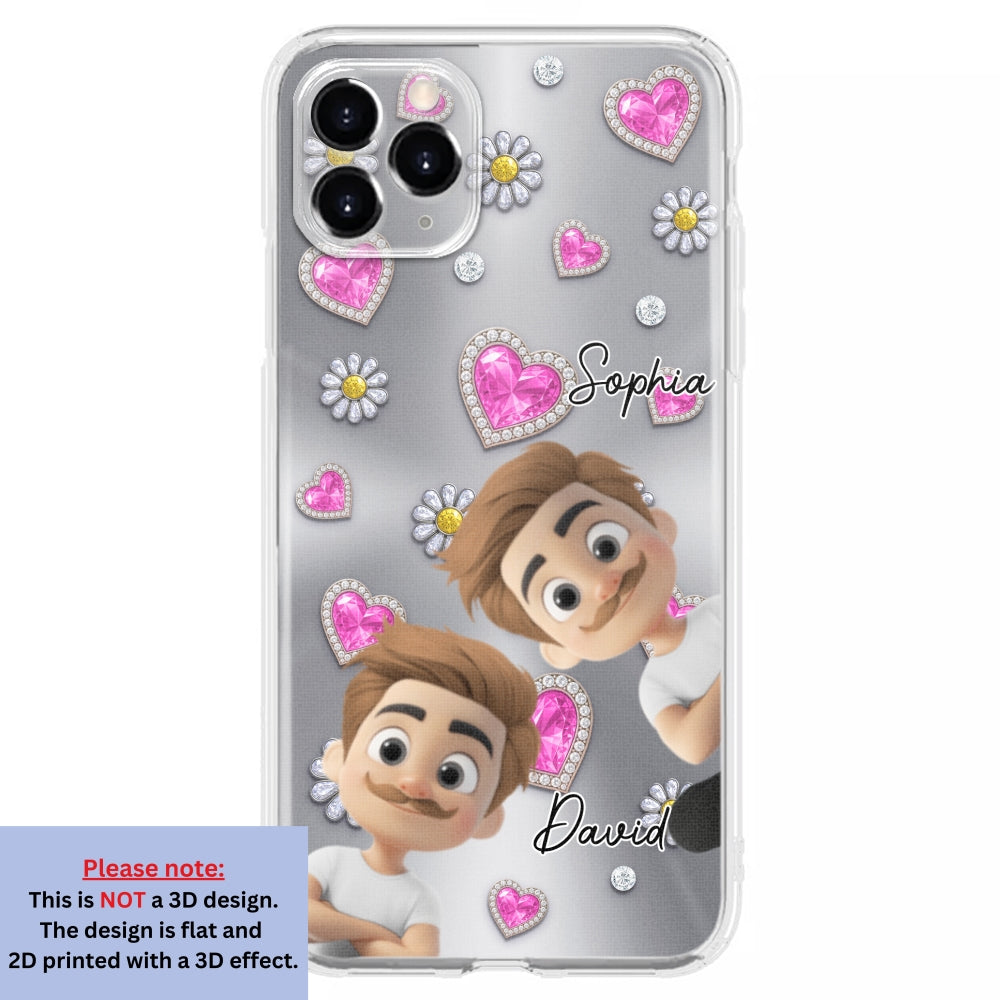 My Lovely Grandkids - Personalized 3D Effect Phone Case