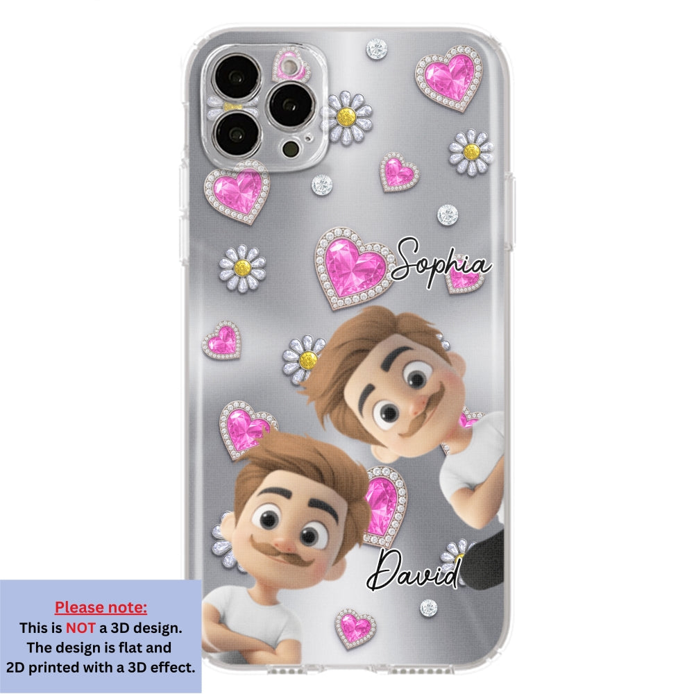 My Lovely Grandkids - Personalized 3D Effect Phone Case
