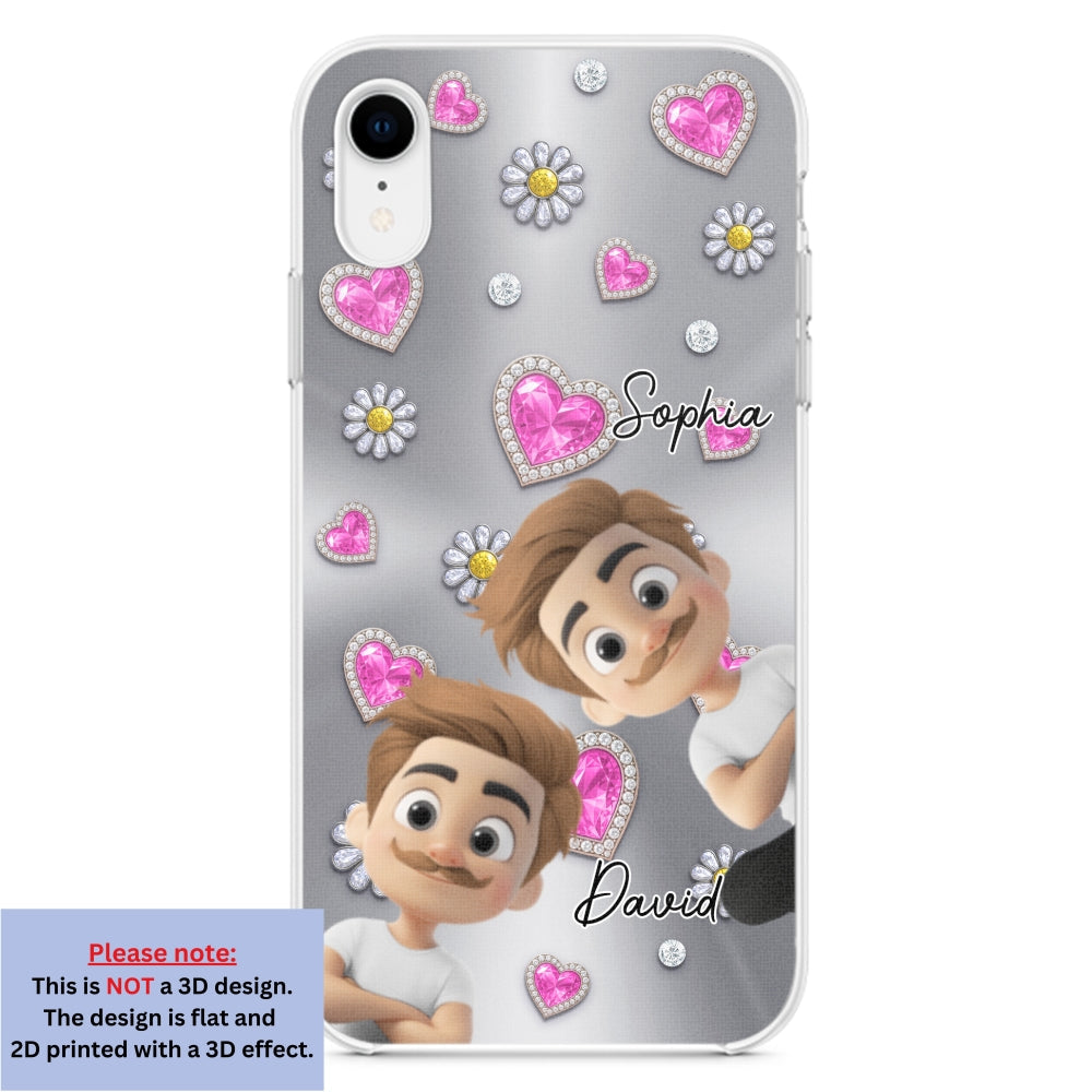 My Lovely Grandkids - Personalized 3D Effect Phone Case