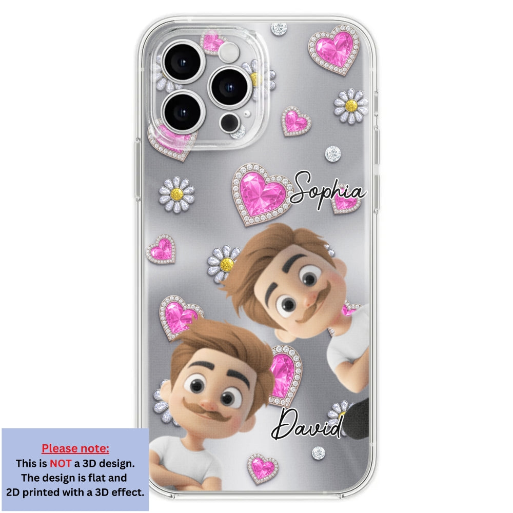 My Lovely Grandkids - Personalized 3D Effect Phone Case