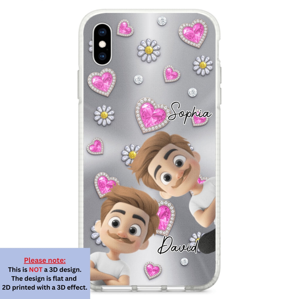 My Lovely Grandkids - Personalized 3D Effect Phone Case