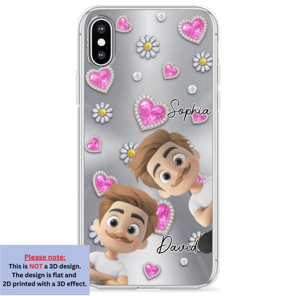 My Lovely Grandkids - Personalized 3D Effect Phone Case