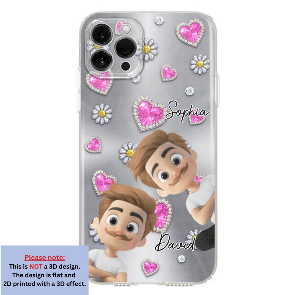 My Lovely Grandkids - Personalized 3D Effect Phone Case