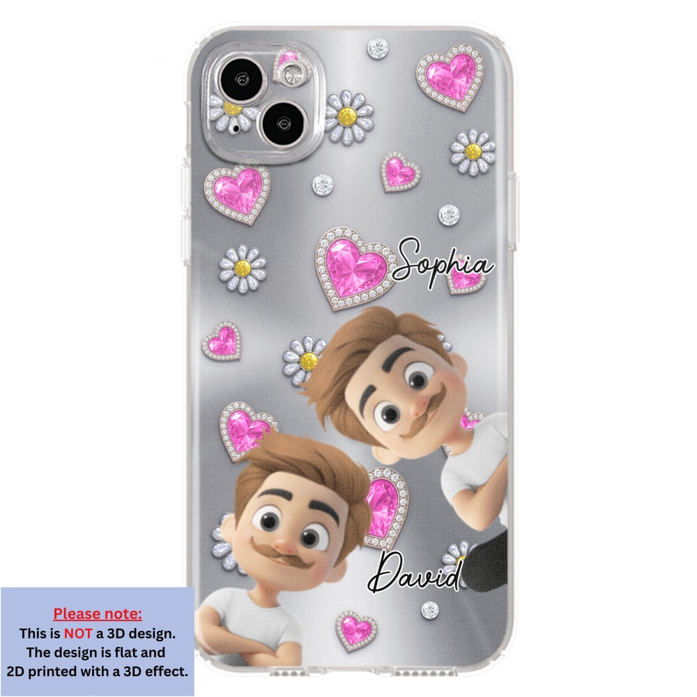 My Lovely Grandkids - Personalized 3D Effect Phone Case