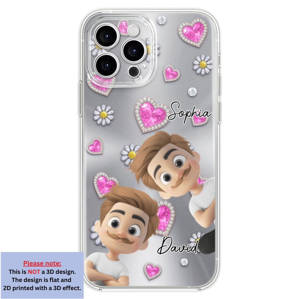 My Lovely Grandkids - Personalized 3D Effect Phone Case
