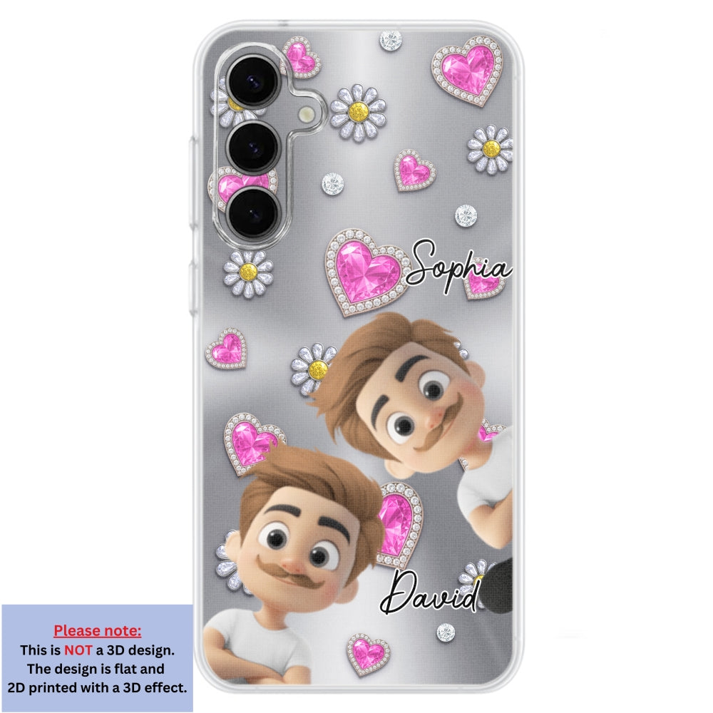 My Lovely Grandkids - Personalized 3D Effect Phone Case