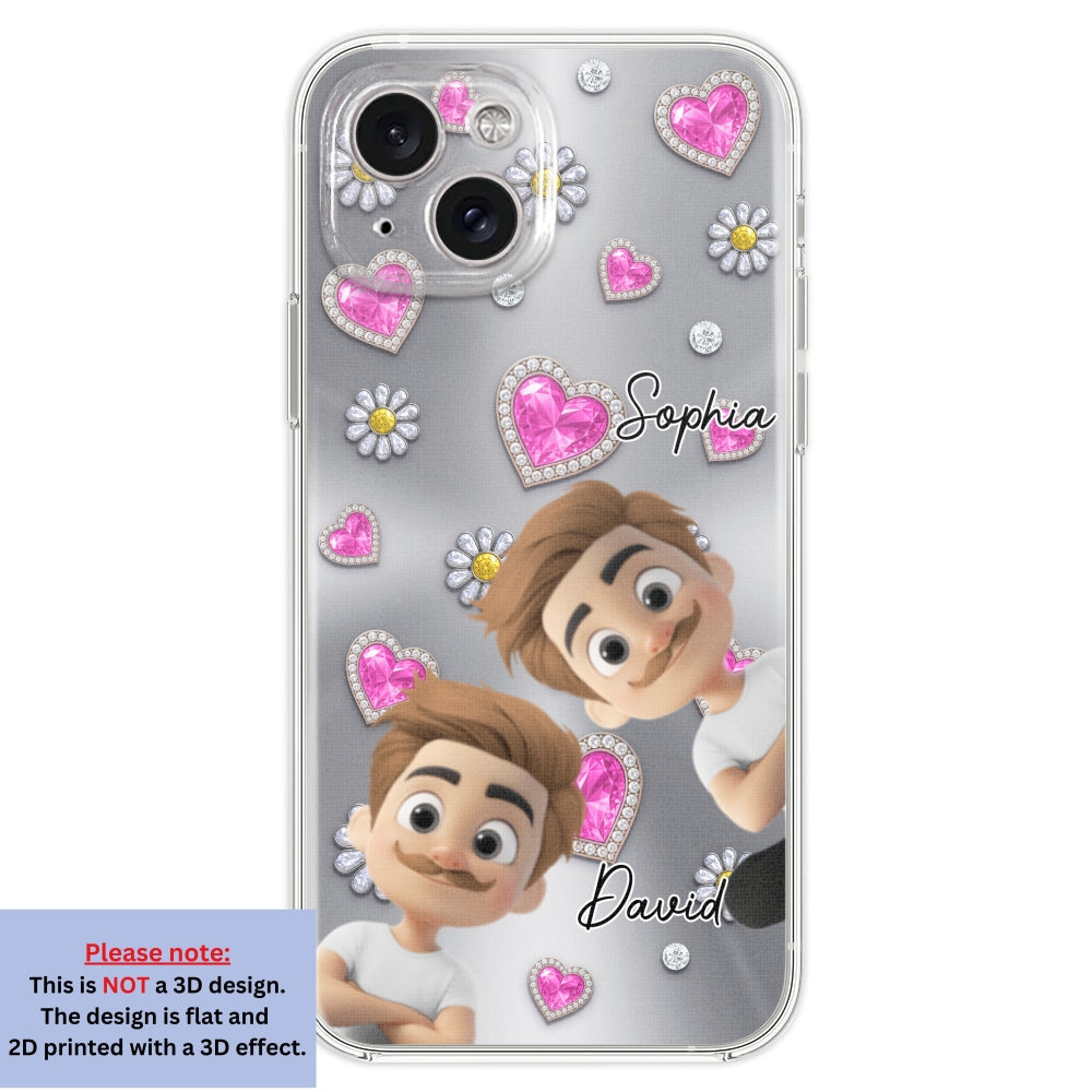 My Lovely Grandkids - Personalized 3D Effect Phone Case