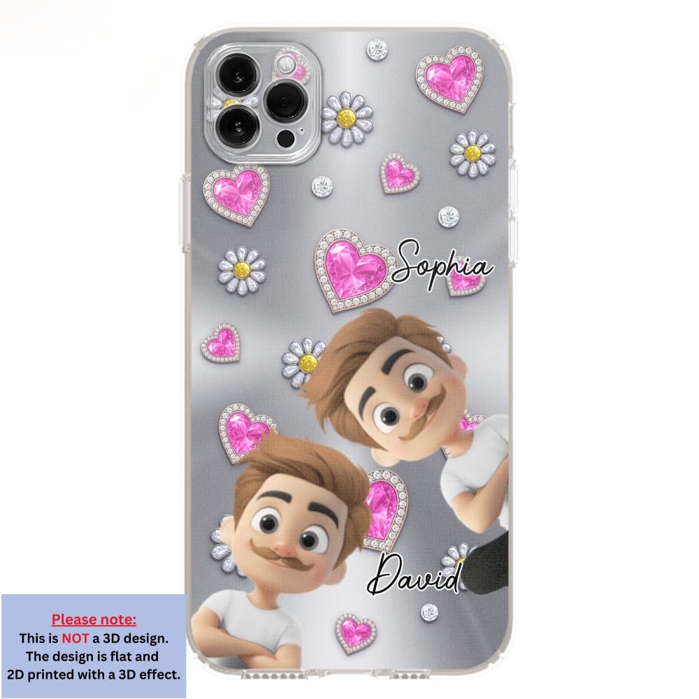 My Lovely Grandkids - Personalized 3D Effect Phone Case