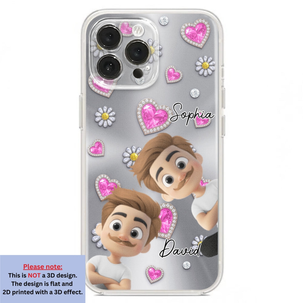 My Lovely Grandkids - Personalized 3D Effect Phone Case