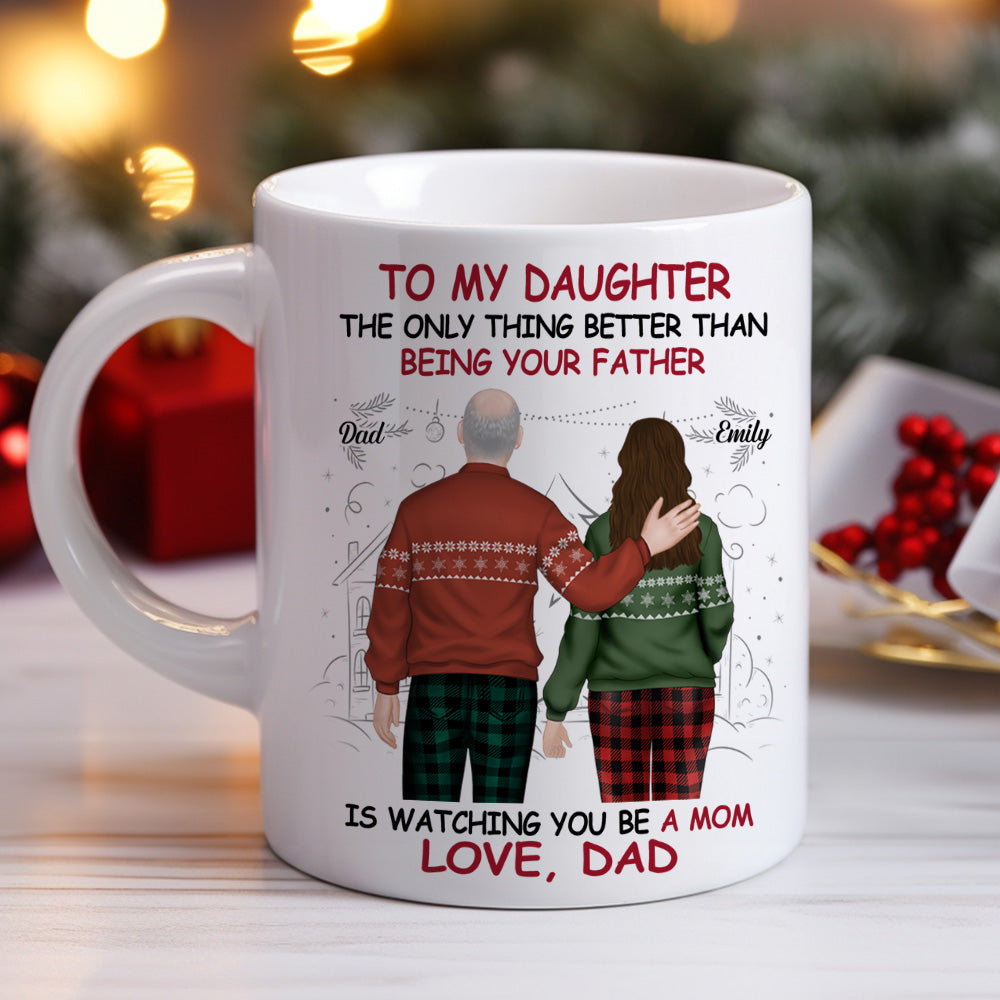 Custom Christmas & Birthday Gift for Daughter • The Greatest Gift - Personalized Coffee Mug