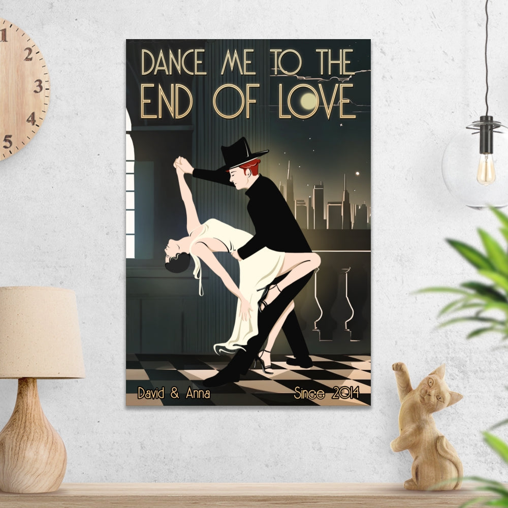 Dance With Me - Personalized Poster