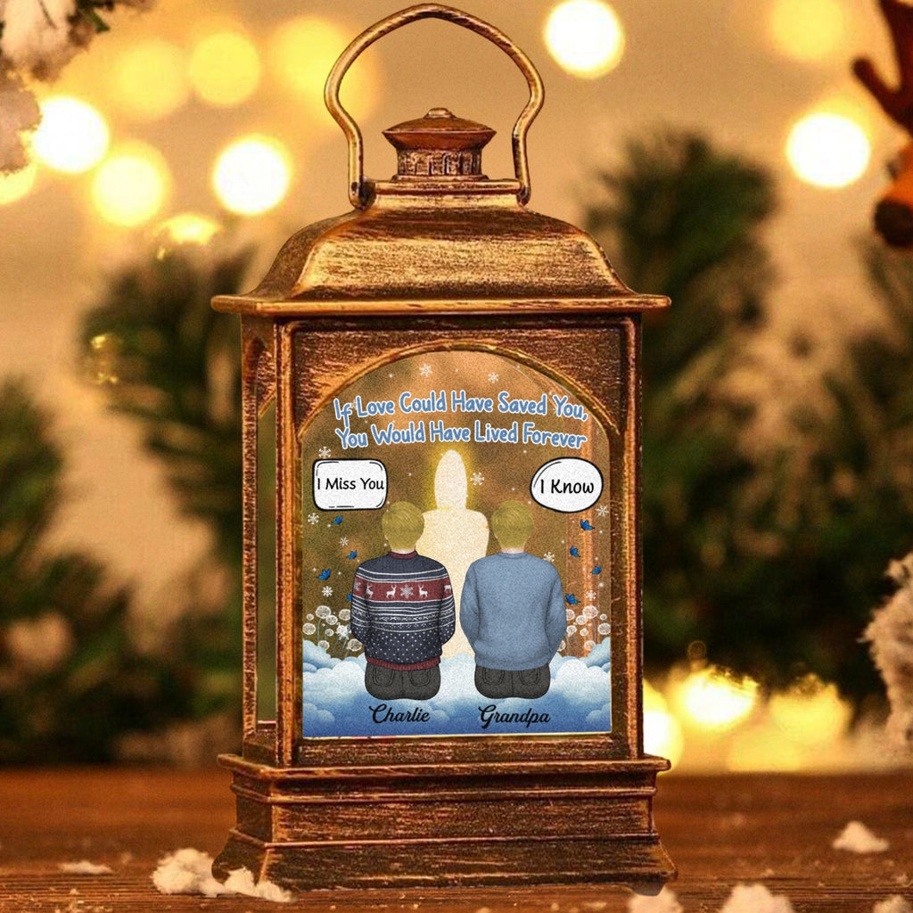 You Would Have Lived Forever - Personalized Christmas Wind Lamp