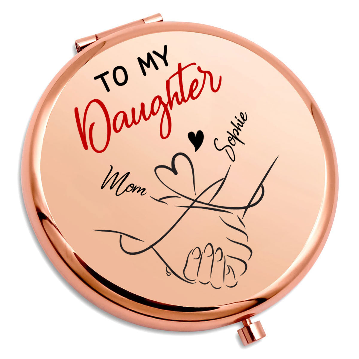 How Special You Are To Me - Personalized Compact Mirror