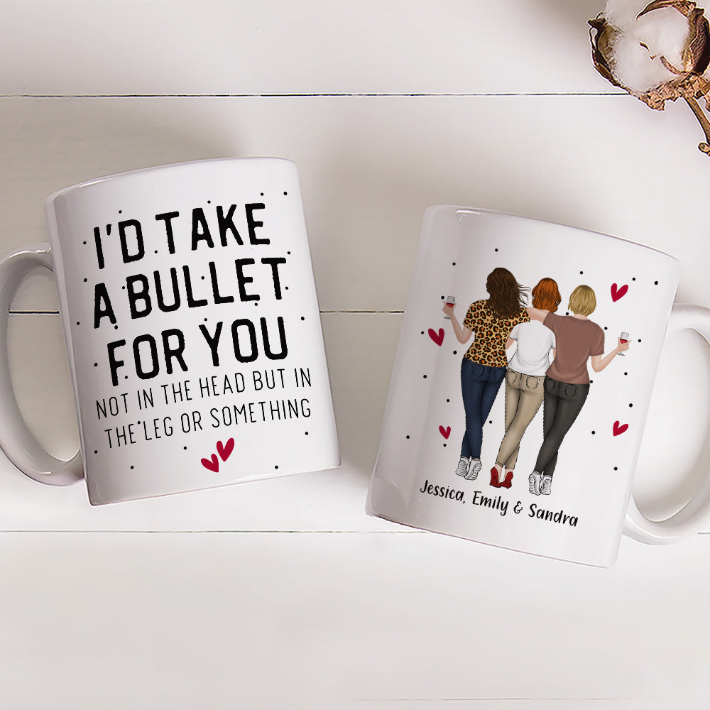 Custom Best Friend, Christmas & Birthday Friendship Keepsake Gift • Lovely Friends - Personalized Coffee Mug
