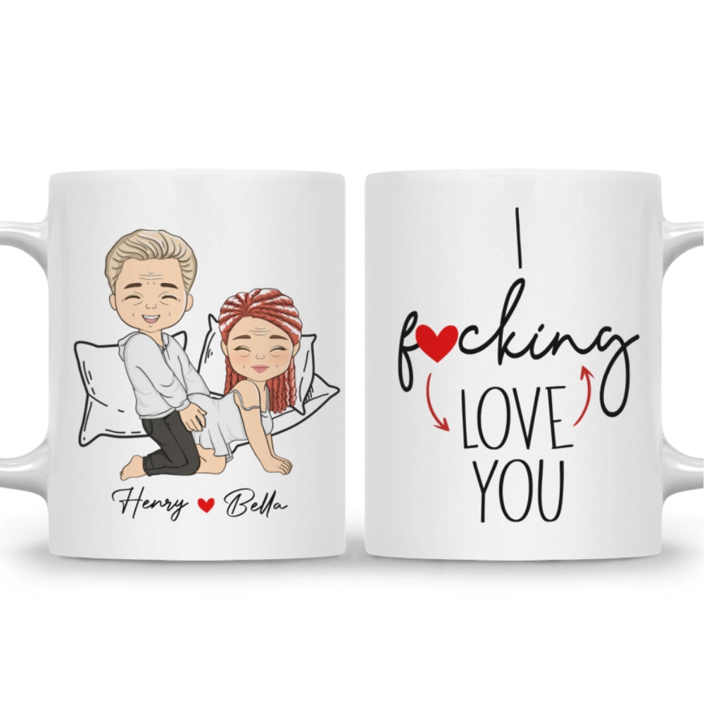 Custom Anniversary Keepsake Gifts For Couple • Loving You - Personalized Coffee Mug