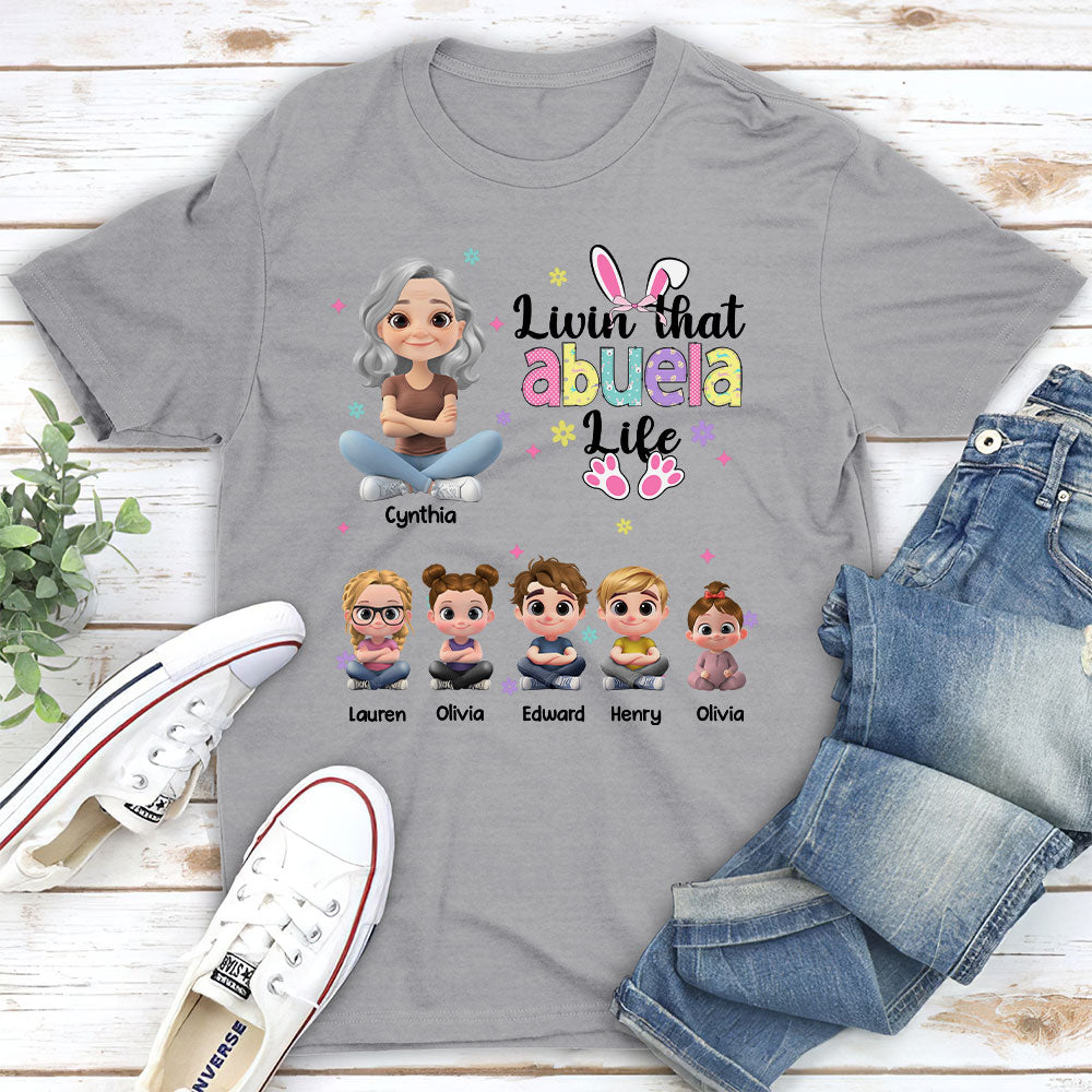 Custom Christmas & Birthday Gift for Mom, Grandma • Living That Mimi Life - Personalized Shirt