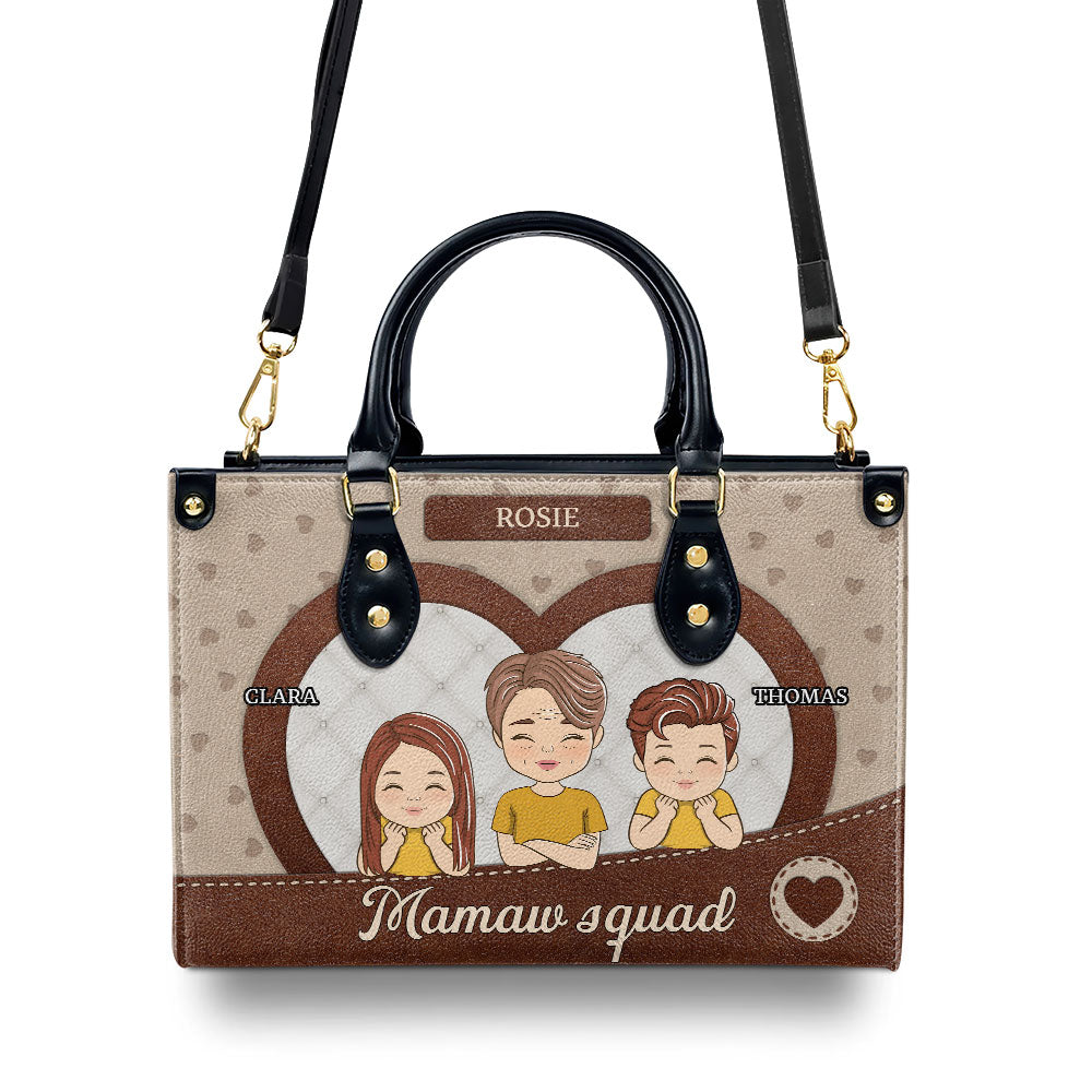 Granmy Squad - Personalized Leather Bag