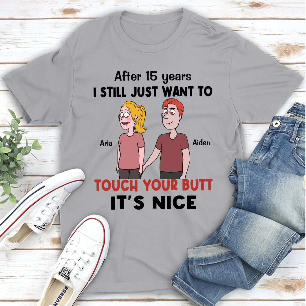 Custom Anniversary Keepsake Gifts For Couple • I Still - Personalized Classic T-shirt