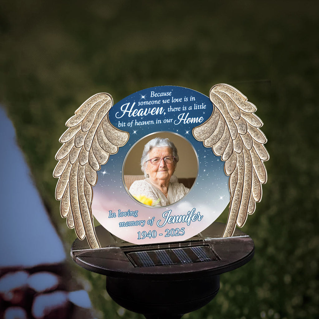 Some One We Love Is In Heaven - Personalized Solar Light