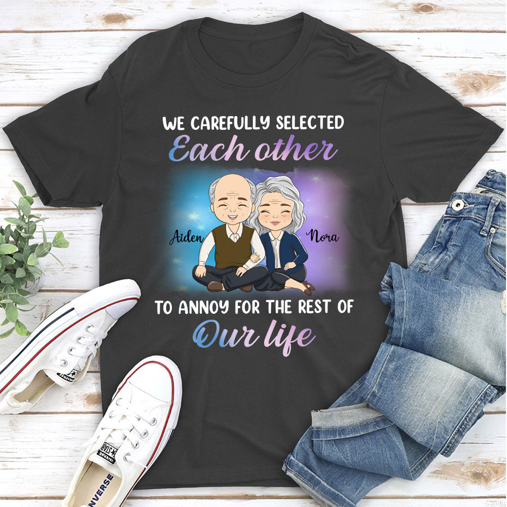 Custom Anniversary Keepsake Gifts For Couple • For The Rest Of Our Life - Personalized Classic T-shirt