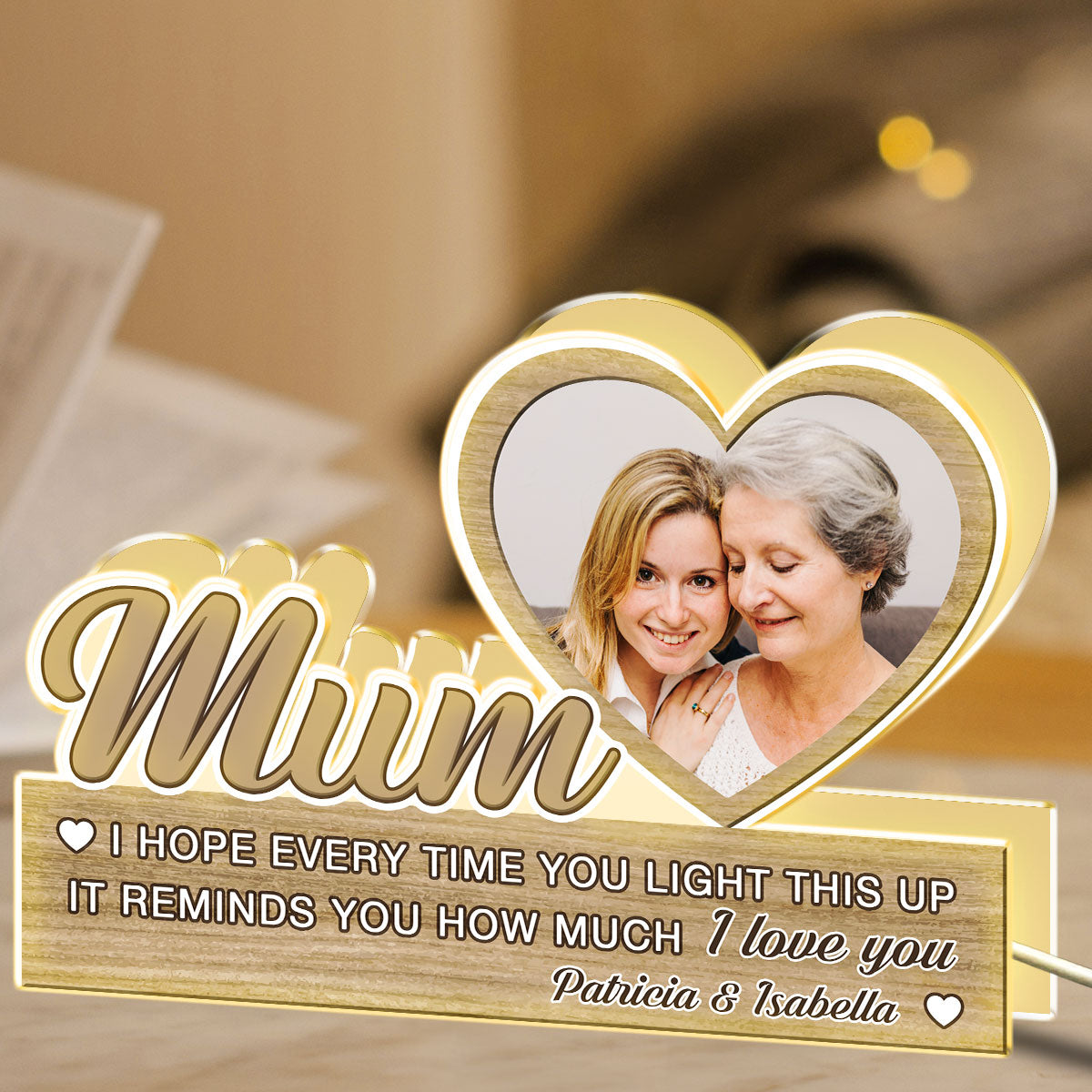 I Hope You Light This Up - Personalized Light Box