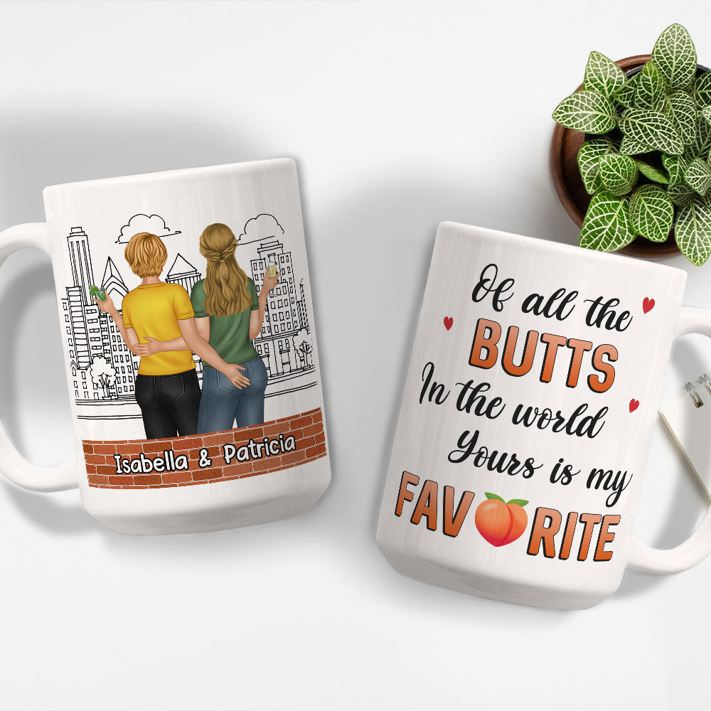 Custom Photo Anniversary Keepsake Gifts For Couple • Yours Is My Favorite - Personalized Coffee Mug