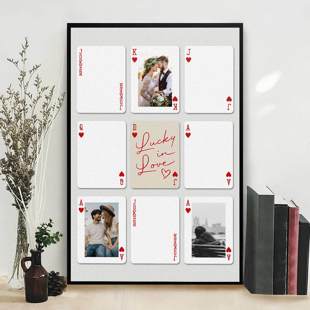 Love Looks Good On Us - Personalized Poster