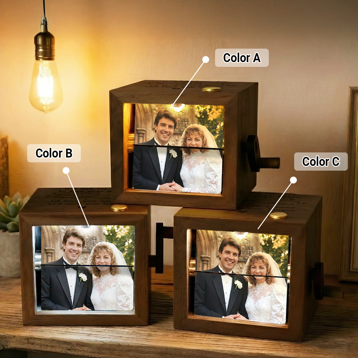 Find You Sooner - Personalized Photo Flipbook Animation Box