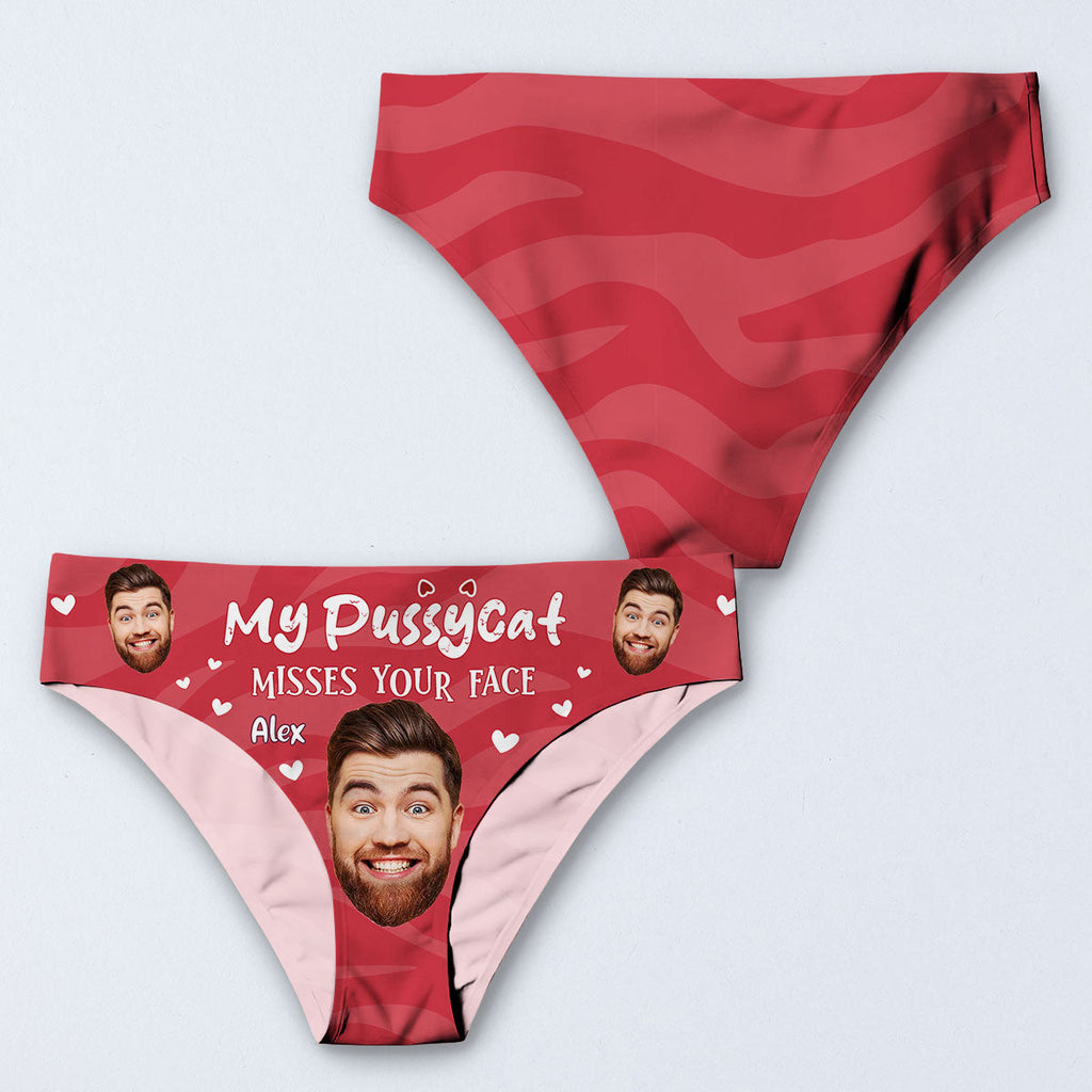 Missing You More Than You Know - Personalized Women Briefs