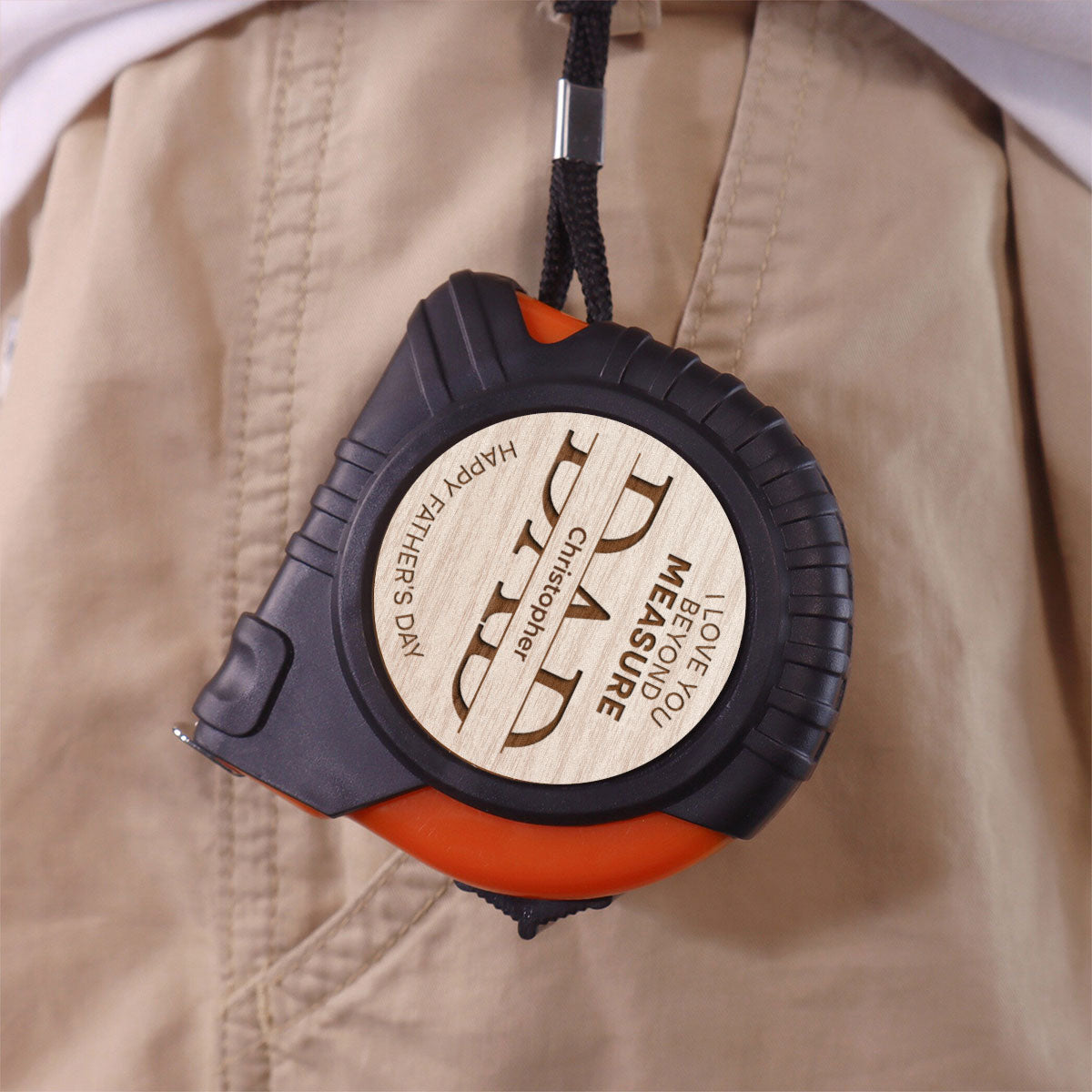 We Love You Beyond Measure - Personalized Tape Measure