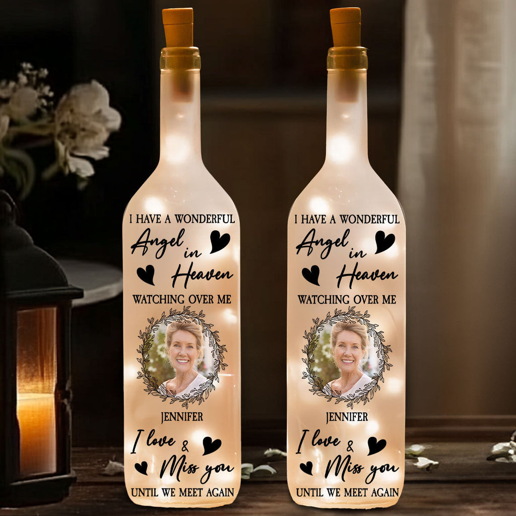 I Really Miss You - Personalized Bottle Lamp