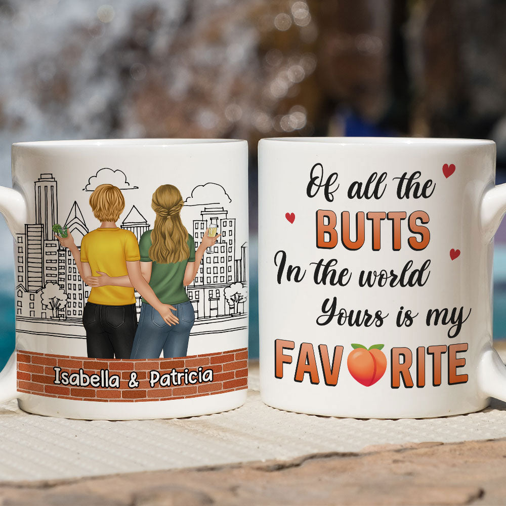 Custom Photo Anniversary Keepsake Gifts For Couple • Yours Is My Favorite - Personalized Coffee Mug